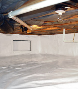 crawl space repair system in Urbandale