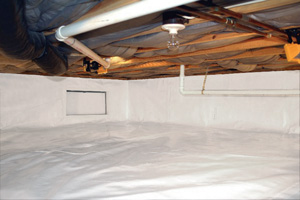 Crawl Space Repair After in Ames