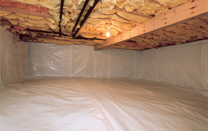 CleanSpace® vapor barrier after in Ames