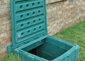 lockable crawl space access door installed in Waterloo
