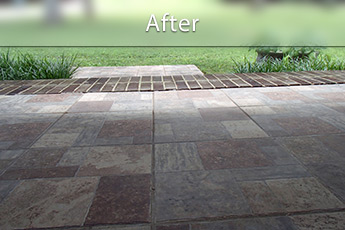Raising a sinking porch with PolyLevel® in Ankeny