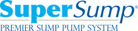 Logo for our SuperSump® Pump System, available in Ankeny and other parts of Iowa